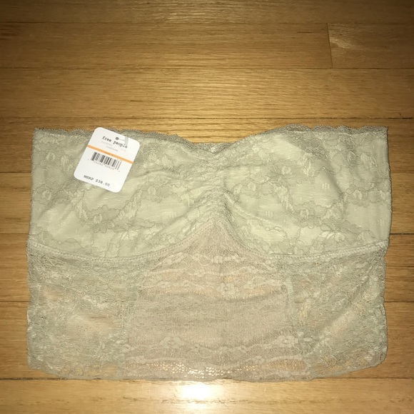NWT Free People Galloon Lace Crop Bandeau - Picture 7 of 8